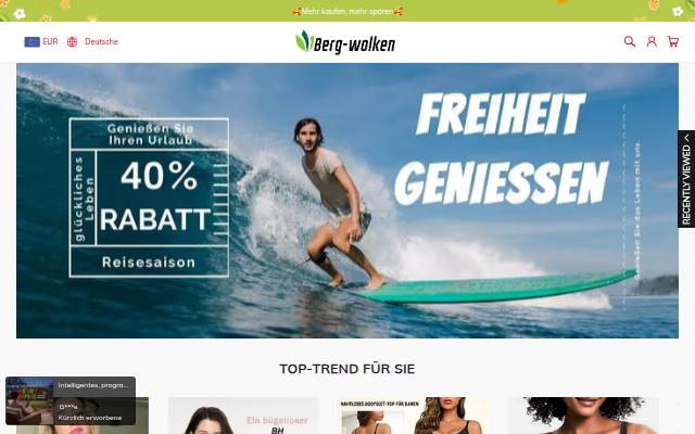 Berg-wolken storefront