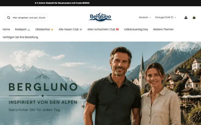 Startseite von Bergluno