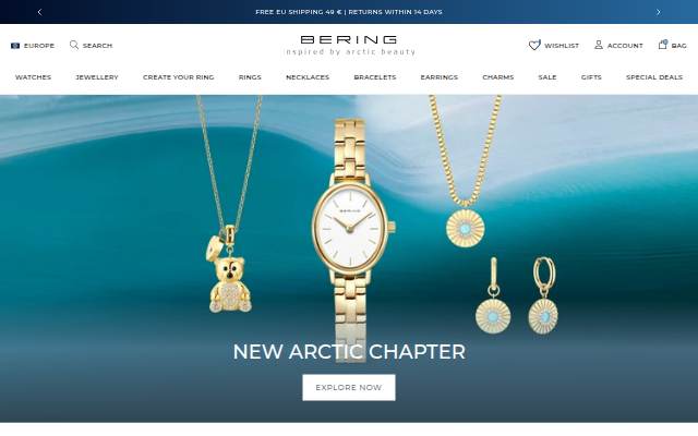 BERING ® | Official Website storefront