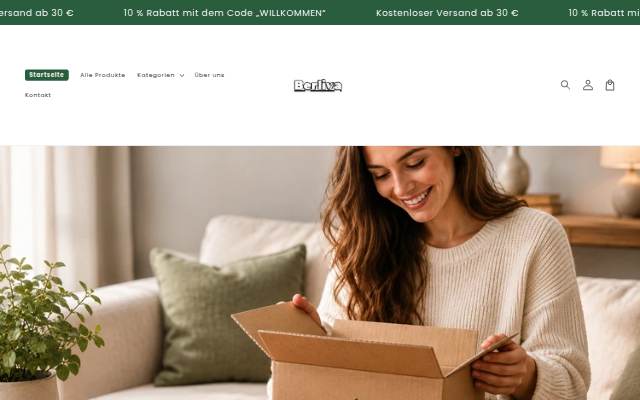 Berliva.de storefront