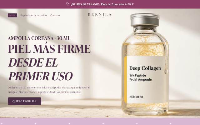 Bernila storefront
