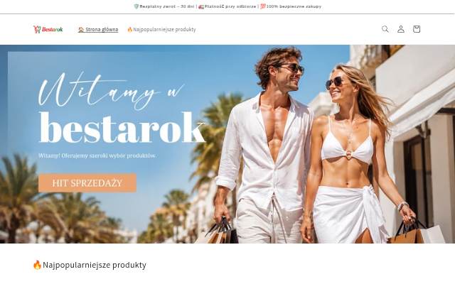 Bestarok storefront