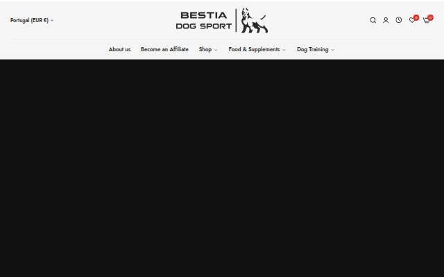 Bestia Dog Sport storefront