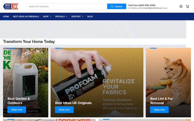 Best Ideas UK storefront