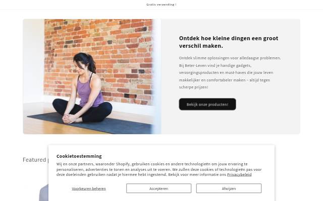 Beter-leven storefront