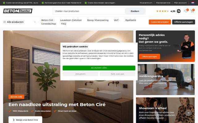 Betonstunter storefront