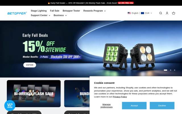 betopperdj.com storefront
