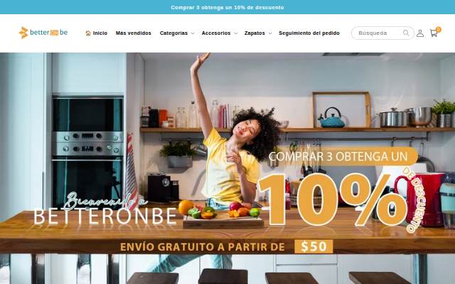 betteronbe storefront