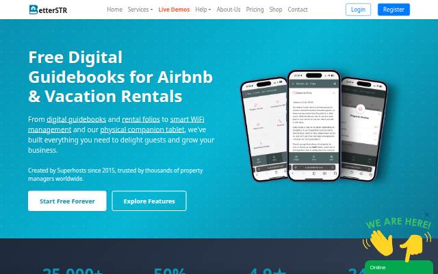 BetterSTR storefront