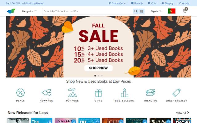 Better World Books storefront