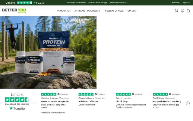 Better You storefront