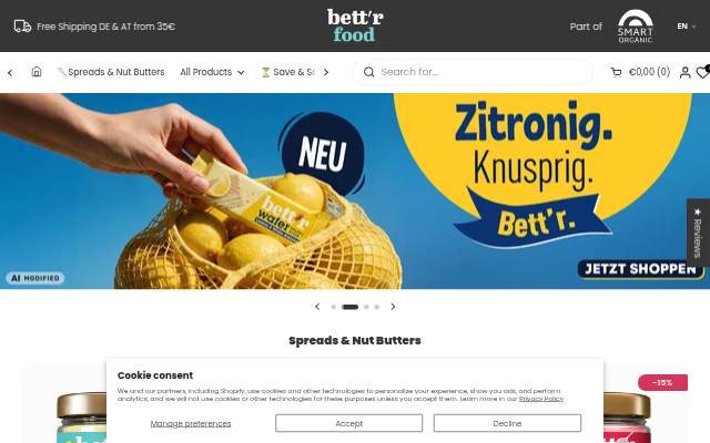 bettrfood storefront
