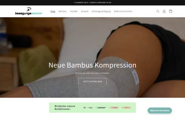 Bewegungsmeister storefront