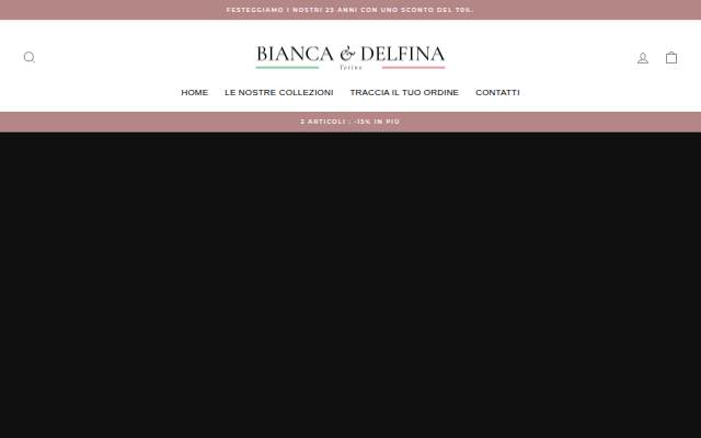 Bianca &amp; Delfina storefront