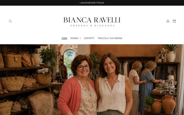 Bianca Ravelli storefront