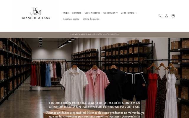 Bianchi Milan storefront
