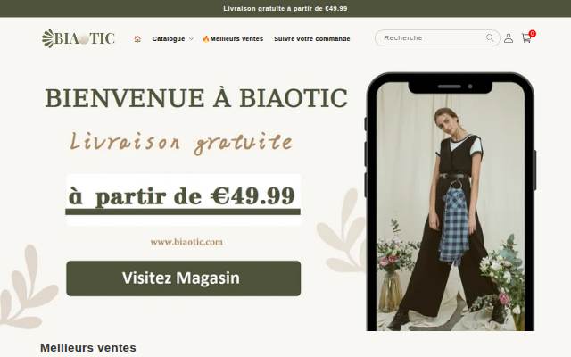 biaotic storefront