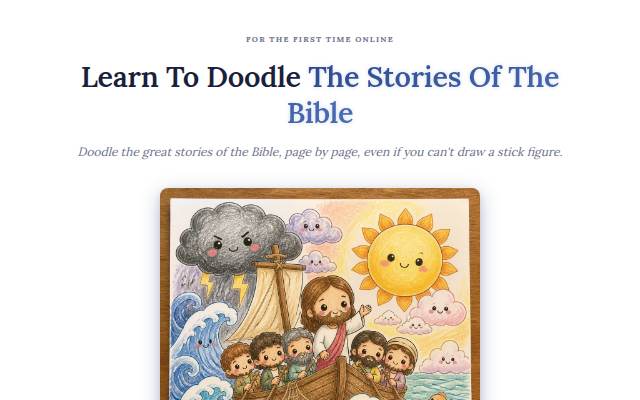 Learn To Doodle The Stories Of The Bible storefront