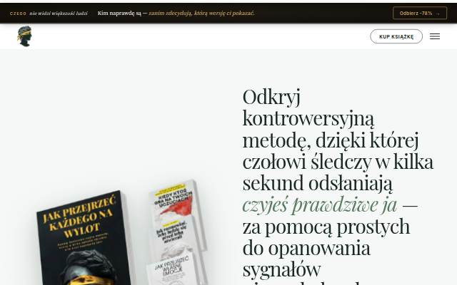 Escaparate de Jak przejrzeć każdego na wylot — czytaj ludzi w kilka sekund dzięki Metodzie Trzech Sygnałów