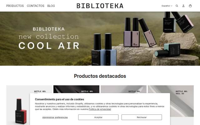 BibliotekaNails storefront