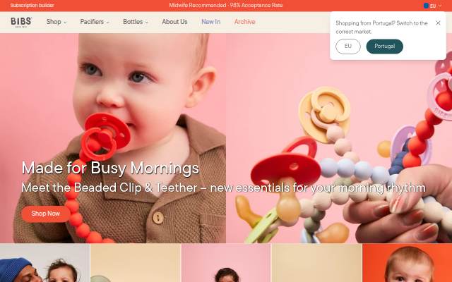 BIBS storefront