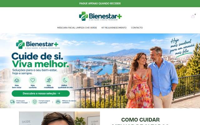 Vitrine de BIENESTAR+ PT
