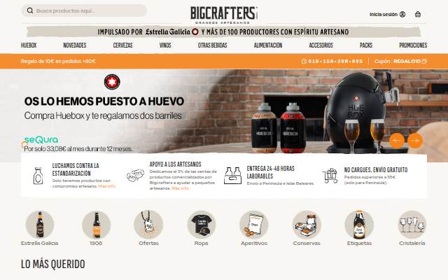 Bigcrafters storefront