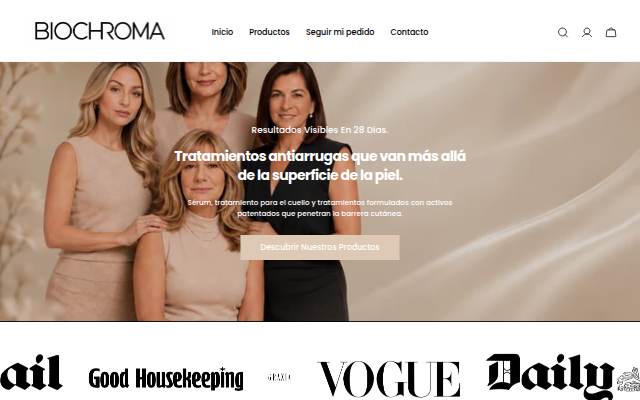 Biochroma storefront