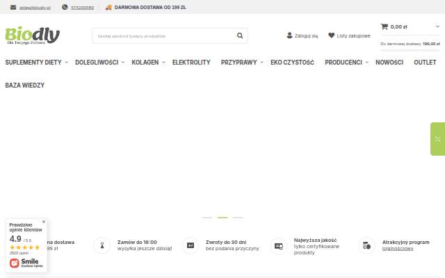 Biodly.pl storefront