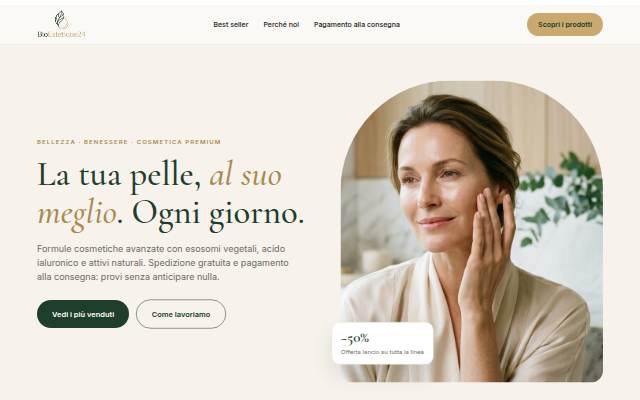 Bio Estetique 24 – Tutti i prodotti del web scontati per te storefront
