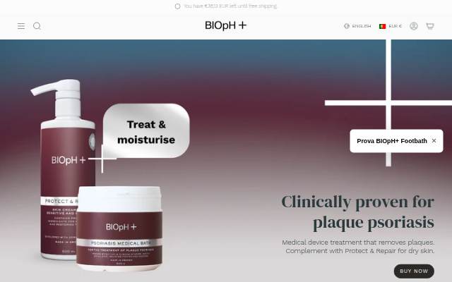 BIOpH storefront
