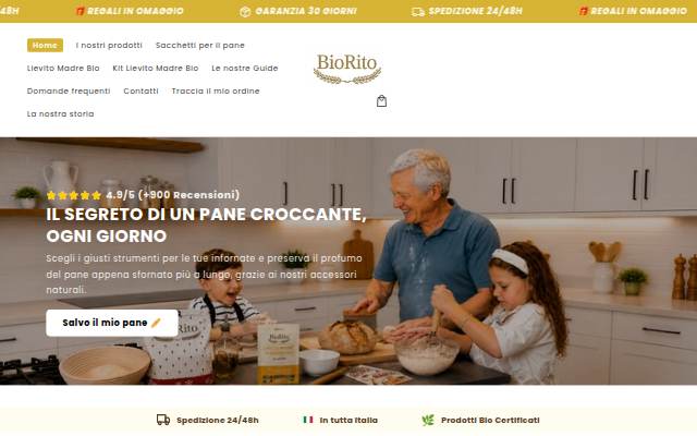 BioRito storefront