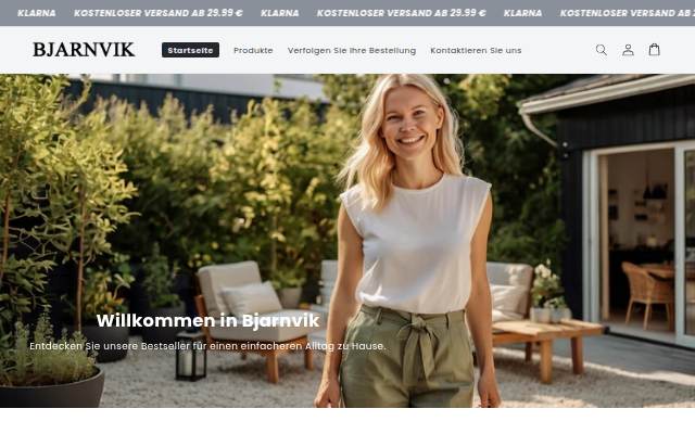 BJARNVIK storefront
