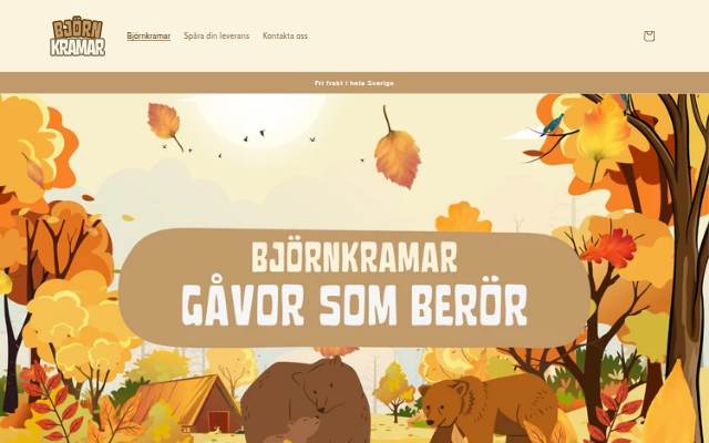 Startseite von Björnkramar