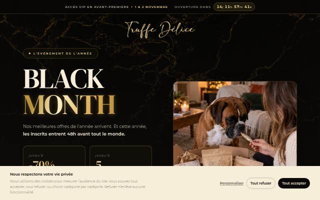 Startseite von Truffe Délice