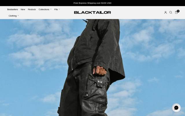 BLACKTAILOR storefront