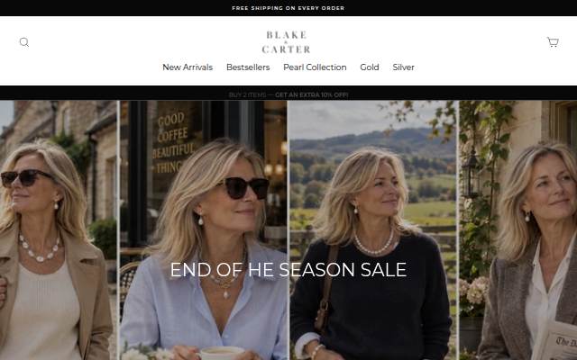 blakeandcarter.com storefront
