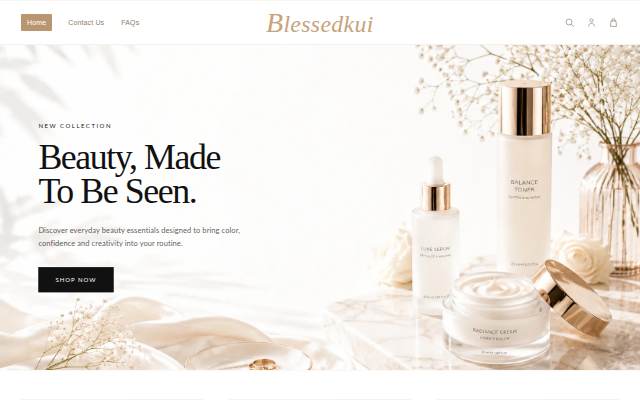 Blessedkui storefront