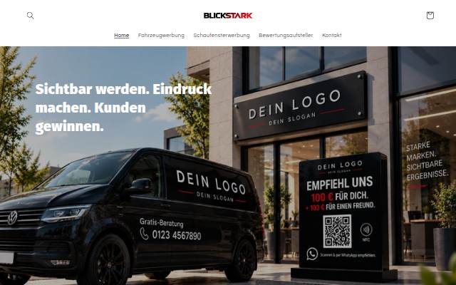 Blickstark storefront