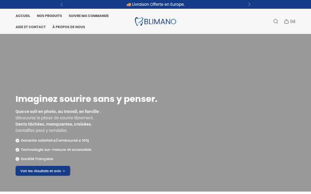Blimano storefront