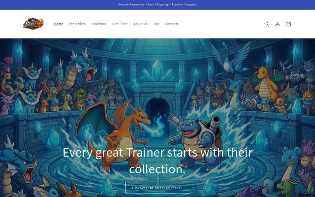 BlissFire storefront