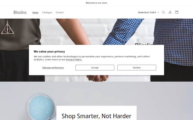 Blisslins storefront