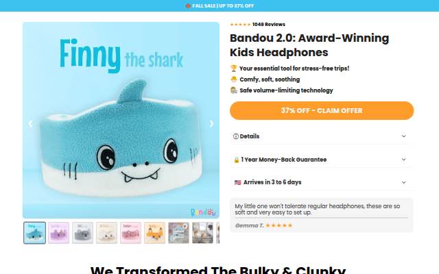 Bandou Original Headphones for Children! storefront