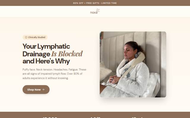 Here's Why Your Lymphatic Drainage Is Blocked storefront