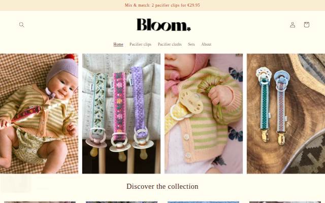 Bloom Babies storefront