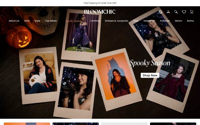 BloomChic UK storefront