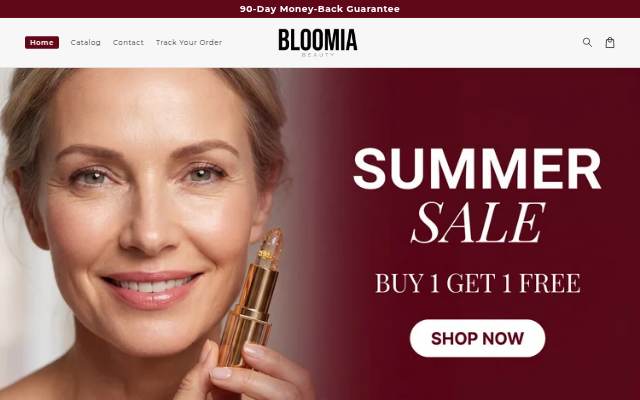 BLOOMIA BEAUTY storefront