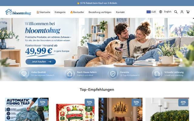 Vitrine de Bloomtohug