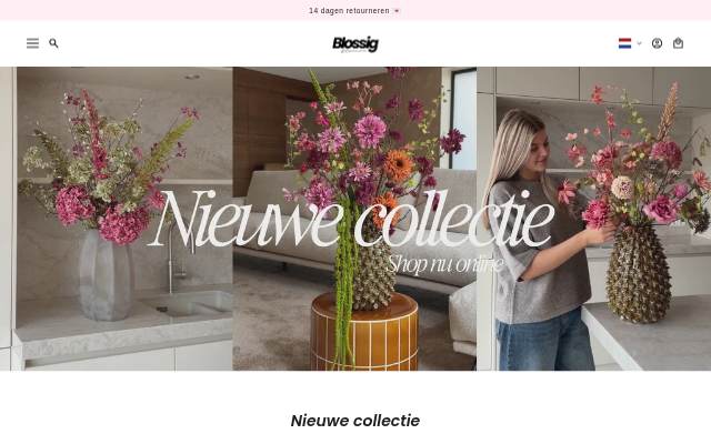 Blossig Bloemen storefront