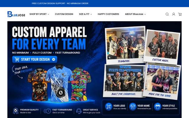 BlueJose storefront